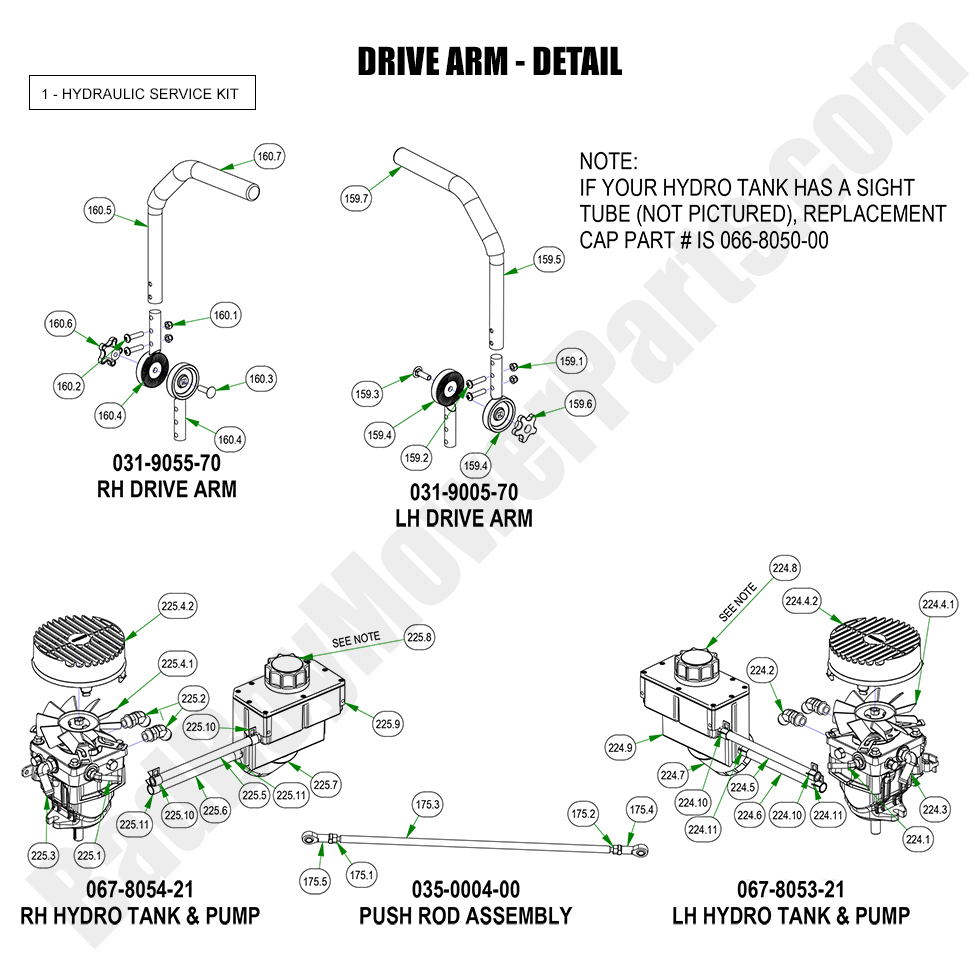 2023 Rogue - Drive Arm - Detail